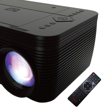 Naxa NVP-2501C 150-Inch Home Theater LCD Projector Combo with Built-In DVD Player and Bluetooth NVP-2501C